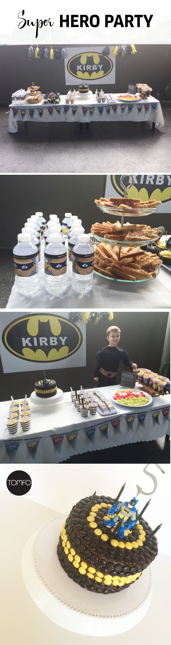 Batman Themed Birthday Party Decorations Tableware Comics Childrens  Superheroes