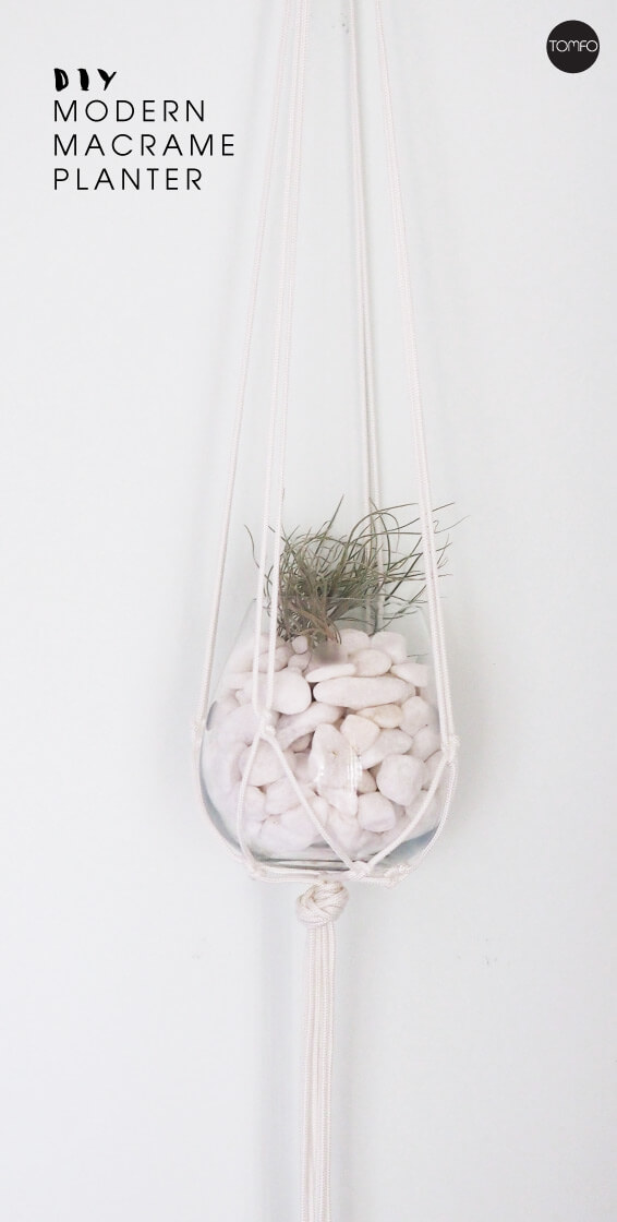 TOMFO-DIY-modern-macrame-hanging-plant