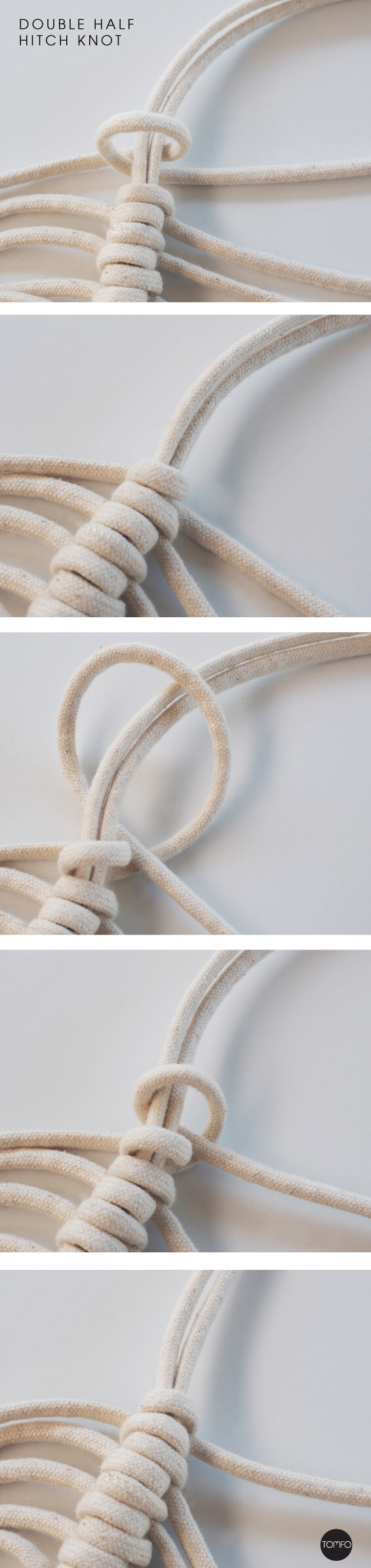 DIY-Macrame-hanging-Double-half-hitch-knot-Tomfo