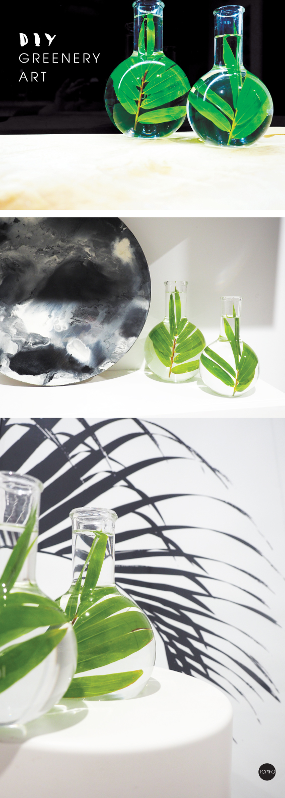 DIY-5-min-Glass-Greenery-art-TOMFO