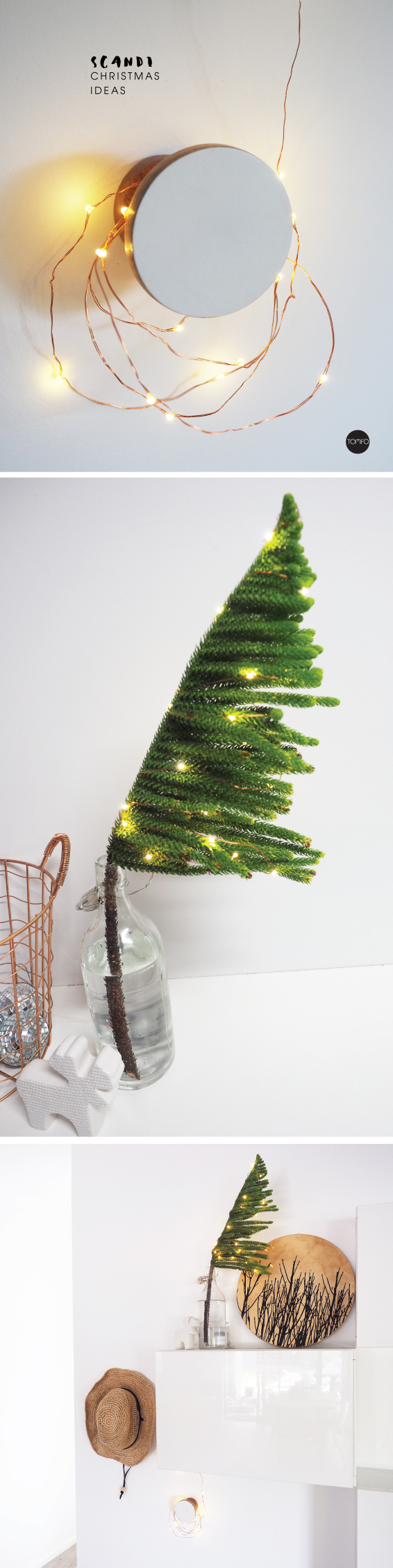 Simple Scandinavian Christmas  Decorating  ideas TOMFO